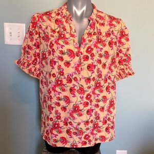 Floral Print Women's Top